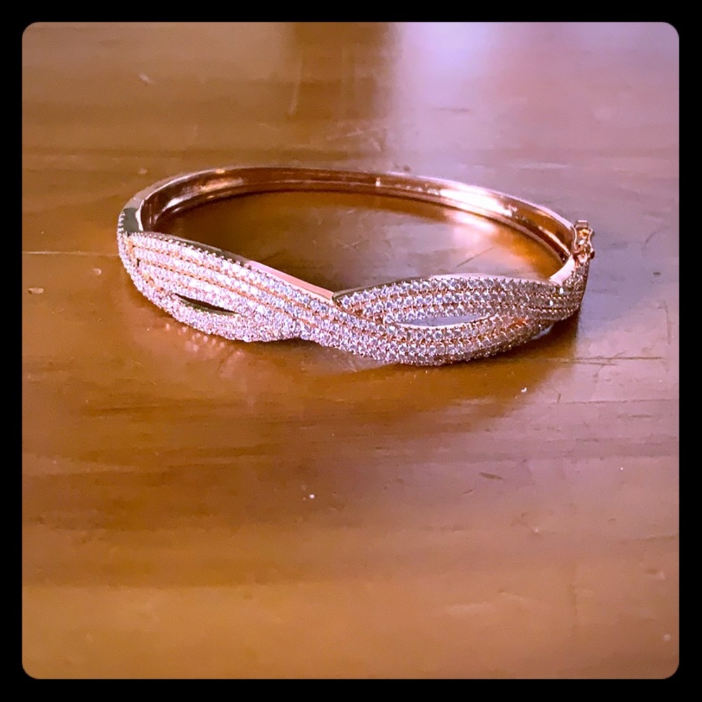 Rose gold bracelet